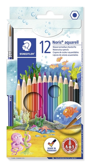 Staedtler Colored Pencil Noris Club Watercolor set (12)